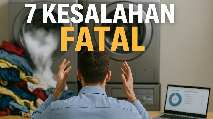 7 Kesalahan Fatal dalam Menjalankan Bisnis Laundry dan Cara Menghindarinya