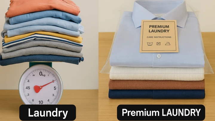Laundry Kiloan vs Laundry Premium: Pilih Model Bisnis yang Tepat untuk Target Pasar Anda